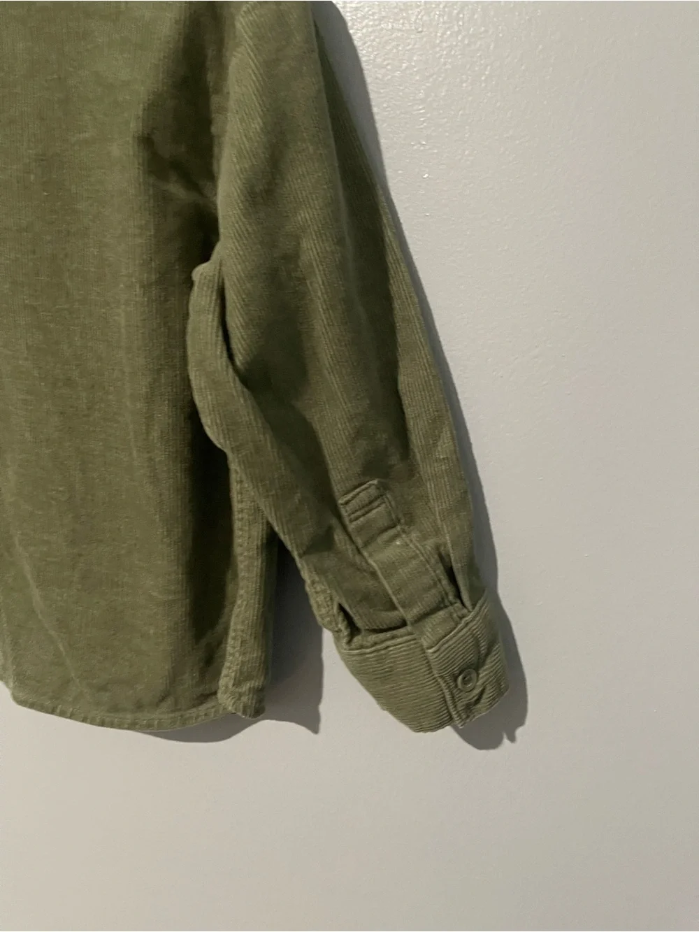 Olive Green Corduroy Shirt - H&M | 3T
